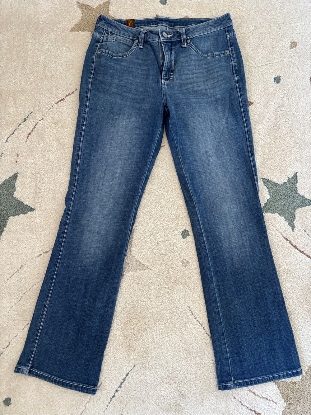 Aura Women's Medium Blue Flare Jeans
